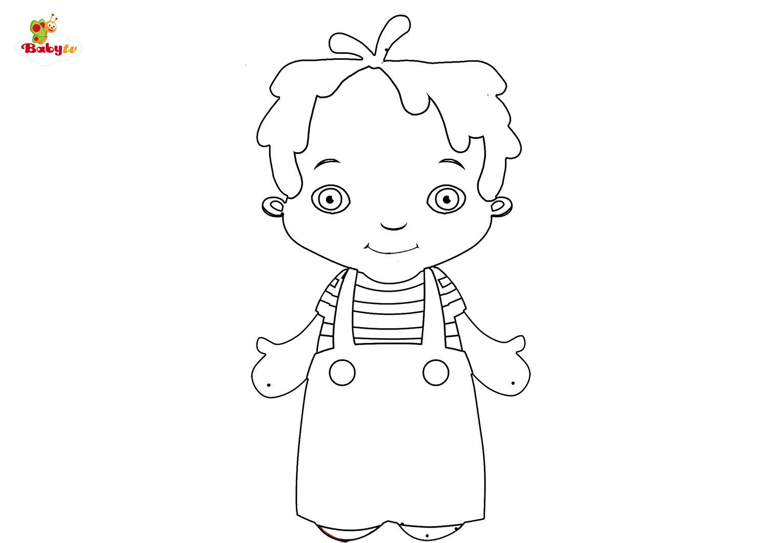 Pictures For Coloring Babytv Coloring Pages