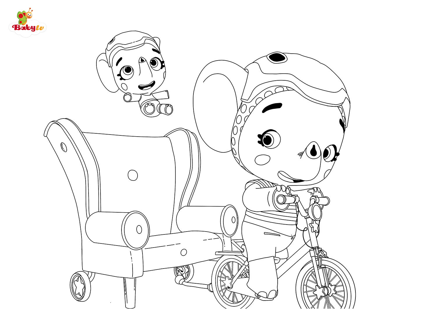 BabyTV Mike s Bike TV Shows For 2 Year Olds Over